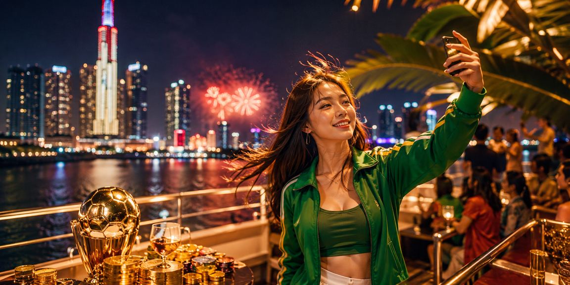 Người dùng Việt đăng nhập tài khoản giải trí trên điện thoại vào buổi tối